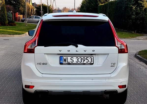 Volvo XC 60 cena 79900 przebieg: 161550, rok produkcji 2016 z Siedlce małe 301